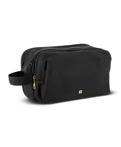Samsonite Companion Top Zip Deluxe Travel Kit Bag In Black