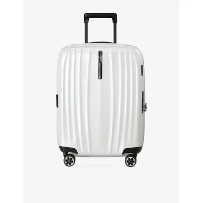 Samsonite Nexis Spinner Expandable 4-wheel Suitcase 55cm In White