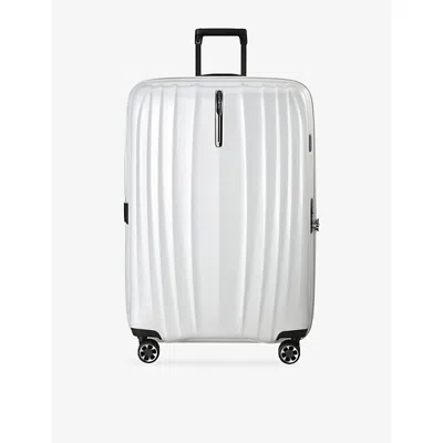 Samsonite Cotton White Nexis Spinner Hard-shell Suitcase 82cm