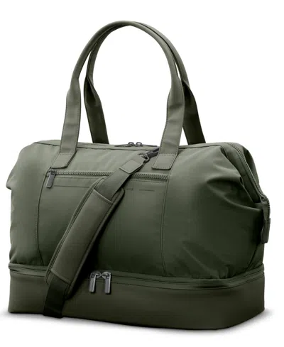 Samsonite Drop Bottom 19" Weekender Duffel In Green