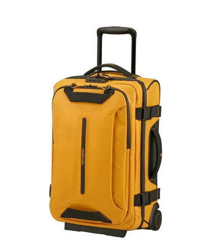 Samsonite Ecodiver Carry On Duffle In Yellow