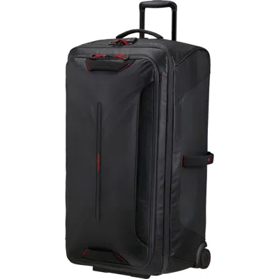 Samsonite Ecodiver Large Wheeled Duffel 79/29 In Black