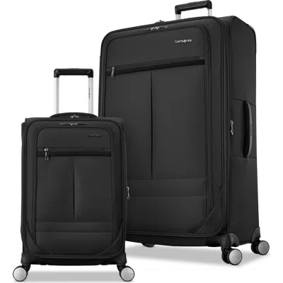Samsonite Element 2 Piece Soft-sided Luggage, In Black