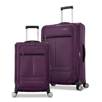 Samsonite Element 2 Piece Soft-sided Luggage, In Purple
