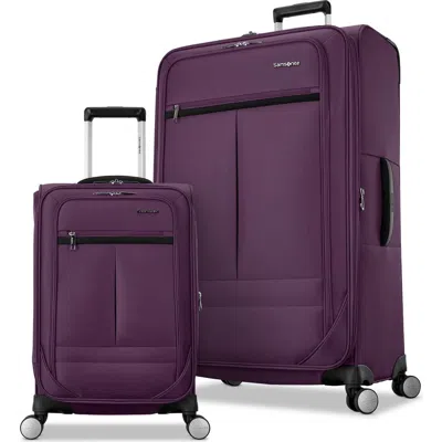 Samsonite Element 2 Piece Soft-sided Luggage, In Purple