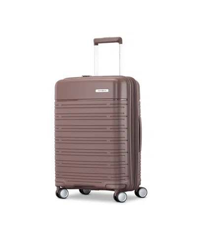 Samsonite Elevation Plus 21 Inch Hardside Carry-on Spinner Luggage In Brown