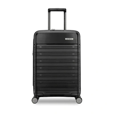 Samsonite Elevation Plus 21 Inch Hardside Carry-on Spinner Luggage In Black