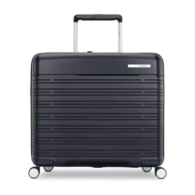 Samsonite Elevation Plus 24 Inch Hardside Checked Spinner Luggage In Blue