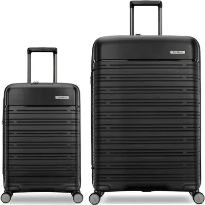 Samsonite Elevation Plus Global Carry On & Large Spinner 2-piece Set In White