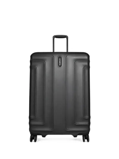 Samsonite Embossed Four-wheel Suitcase In Black