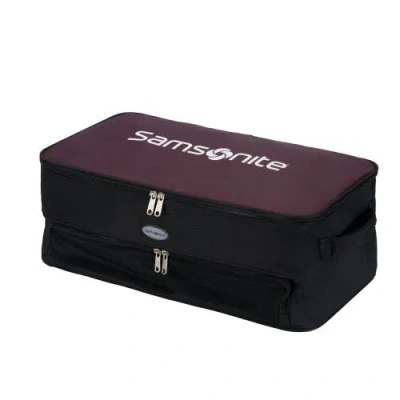 Samsonite Expandable Golf Trunk Organizer In Burgundy