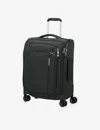 Samsonite Forest Green Respark Spinner Soft Case 4 Wheel Recycled-plastic Cabin Suitcase 55cm In Forest Green