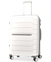 Samsonite Freeform 24" Expandable Hardside Spinner Suitcase In White