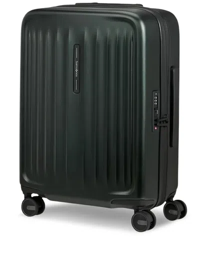 Samsonite Fyrm Grooved Spinner Suitcase In Green
