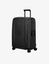 Samsonite Graphite Essens Spinner Hard Case 4 Wheel Recycled-polypropylene Suitcase 69cm In Graphite