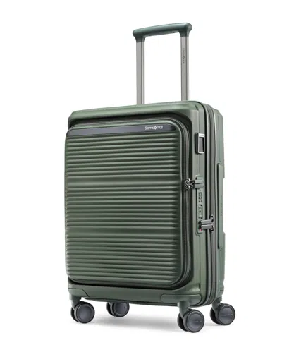 Samsonite Hartmann Paralux Global 22" Hardside Carry-on Spinner Luggage In Green