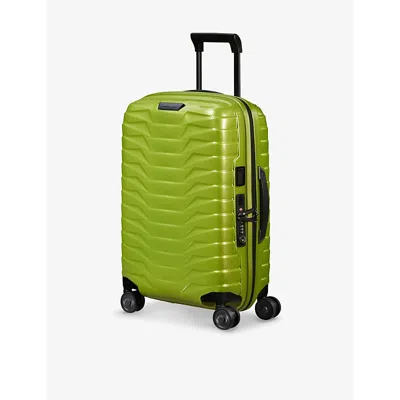 Samsonite Lime Proxis Spinner Hard Case Four-wheel Expandable Cabin Suitcase 55cm