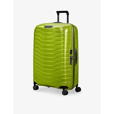 Samsonite Lime Proxis Spinner Hard Case Four-wheel Suitcase 75cm