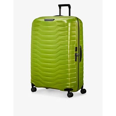Samsonite Lime Proxis Spinner Hard Case Four-wheel Suitcase 86cm