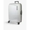 Samsonite Spinner Four-wheel Suitcase 55cm In Matt Silver