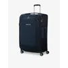 Samsonite Midnight Blue Re-lite Spinner Expandable 4-wheel Polyester Suitcase 78cm