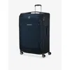 Samsonite Midnight Blue Re-lite Spinner Expandable 4-wheel Polyester Suitcase 83cm