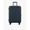 Samsonite Spinner Expandable 4-wheel Hard-shell Suitcase 68cm In Midnight