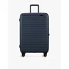 Samsonite Spinner Expandable 4-wheel Hard-shell Suitcase 75cm In Midnight