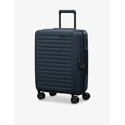 Samsonite Midnight Stackd Spinner Hard Case 4 Wheel Recycled-plastic Cabin Suitcase 68cm