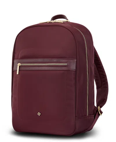 Samsonite Mobile Solution 2 Essential 16" Backpack In Burgundy
