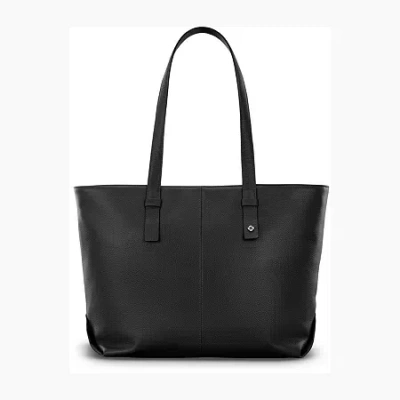 Samsonite Mobile Solution 2 Leather Tote In Black