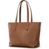 Samsonite Mobile Solution 2 Leather Tote In Brown