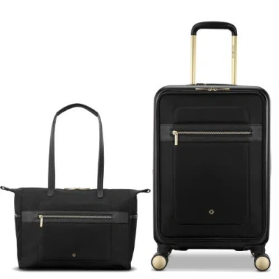 Samsonite Mobile Solution 2 Tote & Carry-on 2-piece Set In Black