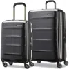 Samsonite Octiv 2-piece Set (20/28) Hardside Spinner In Black