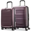 Samsonite Octiv 2-piece Set (pro 21/24) Hardside Spinner In Purple