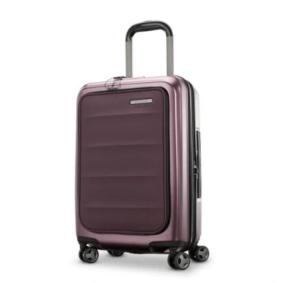 Samsonite Octiv Pro Front Pocket Carry-on 20-inch Hardside Spinner In Purple