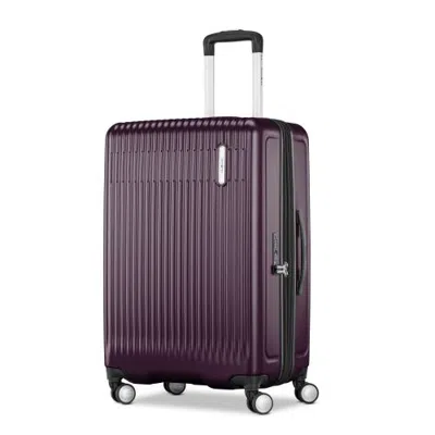 Samsonite Opto 4 Hardside 25" Medium Checked Spinner Luggage In Plum/blossom