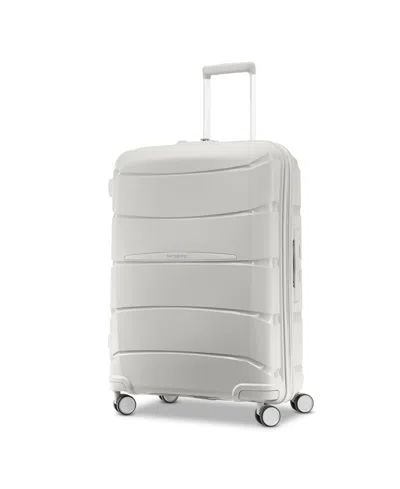 Samsonite Outline Pro 24" Hardside Expandable Spinner In Stone Grey