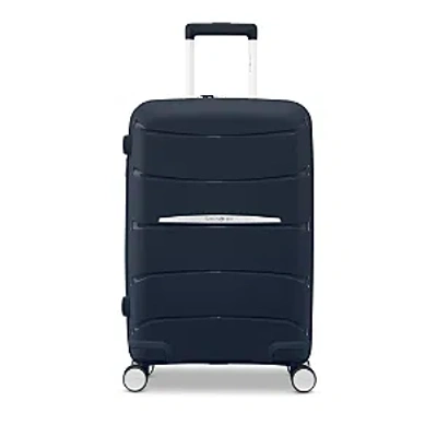 Samsonite Outline Pro Carry-on Spinner Suitcase In Midnight Blue