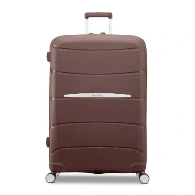 SAMSONITE SAMSONITE OUTLINE PRO 28" LARGE CHECKED SPINNER LUGGAGE