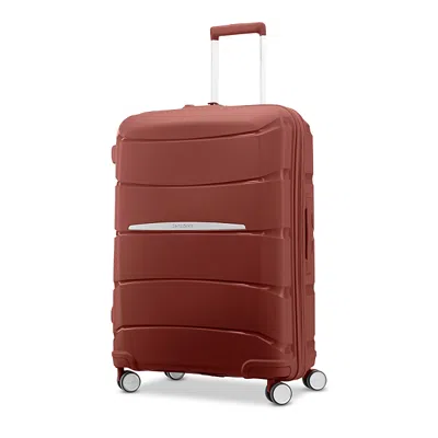 Samsonite Outline Pro Medium Spinner Suitcase In Brown