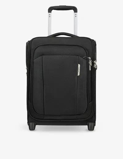 Samsonite Ozone Black Respark Recycled-plastic Suitcase 45cm
