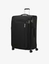 Samsonite Ozone Black Respark Spinner Soft Case 4 Wheel Recycled-plastic Suitcase 82cm In Ozone Black