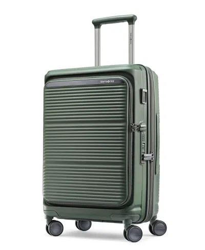 Samsonite Paralux Domestic 23" Hardside Carry-on Spinner Luggage In Green