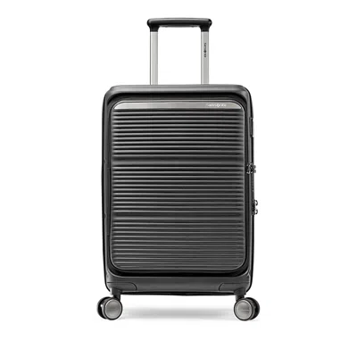 Samsonite Paralux Expandable Spinner Carry On Suitcase In Black