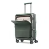Samsonite Paralux Global Expandable Spinner Carry On Suitcase In Green
