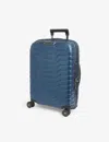 Samsonite Spinner Shell Suitcase 55cm In Petrol Blue