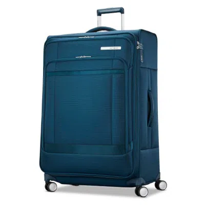 Samsonite Portlift Softside 29" Large Checked Spinner Luggage In Marine Blue