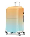 Samsonite Printed Luggage Color M In Blue,orange Ombre