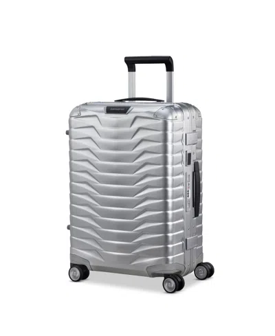 Samsonite Proxis Aluminum Carry On Spinner In Aluminium